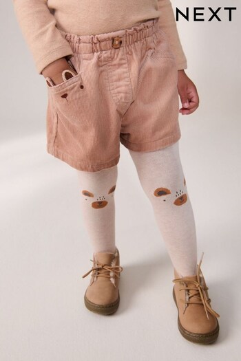 Neutral 100% Cotton Co-ord Short And Tights Set (3mths-7yrs) (K87494) | £16 - £20