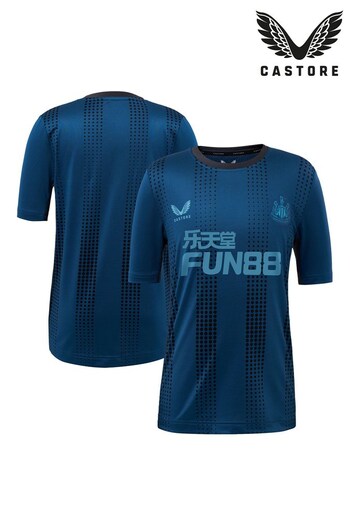 Castore Blue Newcastle United Players Training T-Shirt (K87600) | £42