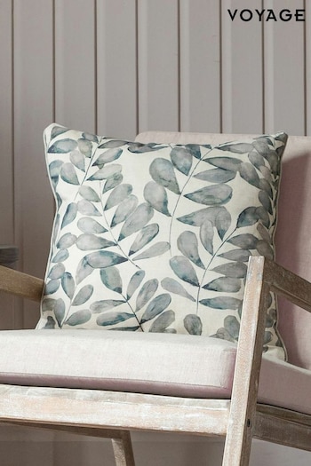 Voyage Willow Rowan Floral Piped Cushion (K87626) | £38