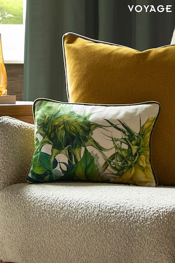 Voyage Fern Easton Floral Piped Cushion (K87654) | £22