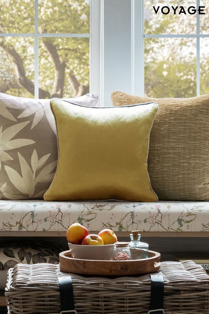 Buy Gold Plain Cushions Homeware Cushionsandthrows Online Next UK