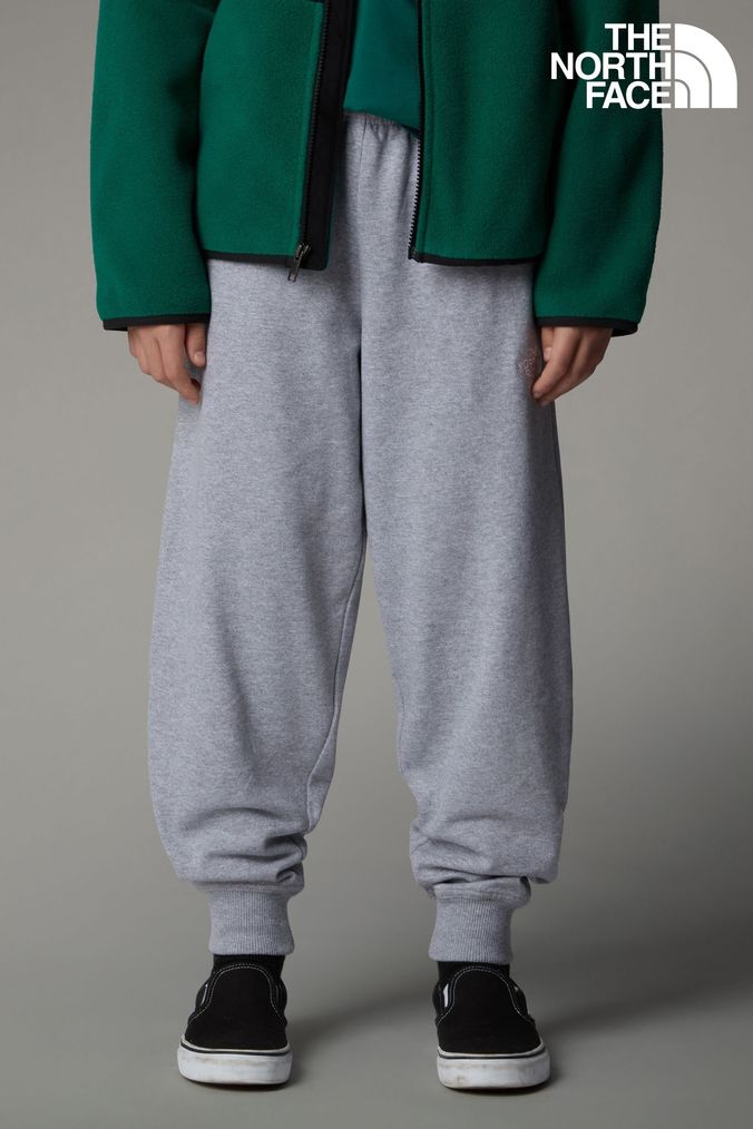 Boys grey north face joggers outlet
