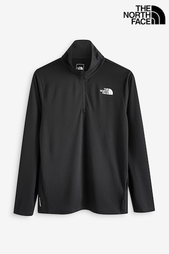 Gym & Training Black 24/7 QZ Long Sleeve T-Shirt (K88121) | £45