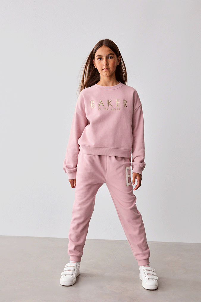 Buy Girls Baker by Ted Baker Long Sleeve Joggers Online Next UK