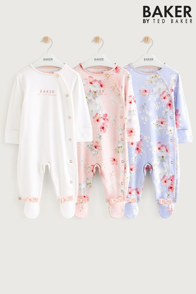 Buy Girls Long Sleeve Baker by Ted Baker Nightwear Online Next UK