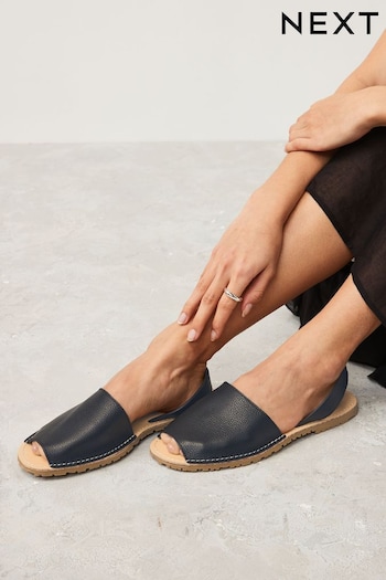 Black Regular/Wide Fit Beach Sandals (K88549) | £28