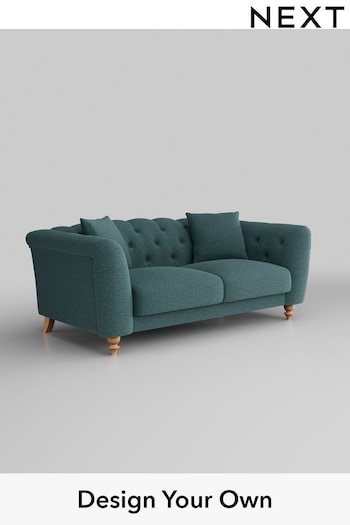 Chunky Chenille/Mid Teal Darby (K88680) | £499 - £1,775