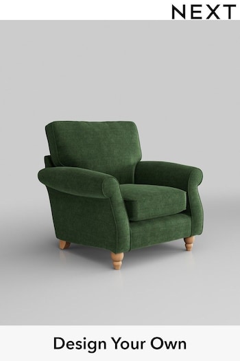 Luxe Chenille/Dark Green Ashford (K88688) | £525 - £2,250