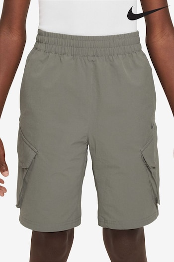 Nike Stone Green Sportswear City Utility Cargo Shorts (K88997) | £38