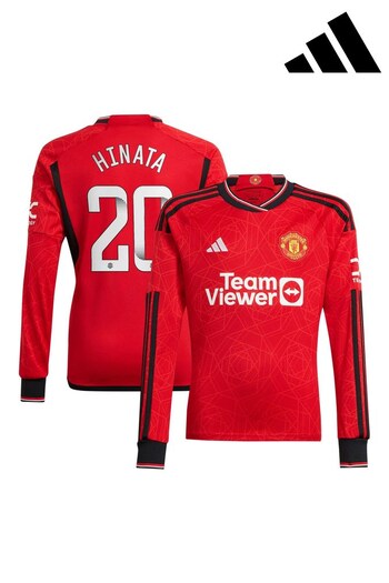 DNA Red Manchester United EPL Home Shirt 2023-24 - Miyazawa 20 (K89282) | £75