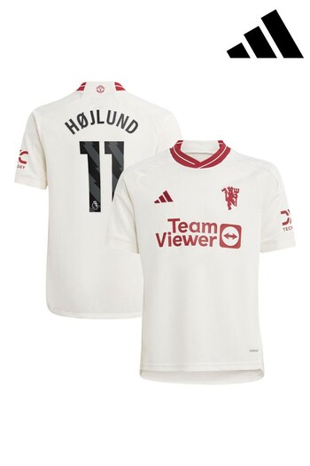 Paul White Manchester United EPL Third Shirt 2023-24 - Hojlund 11 Kids (K89439) | £73