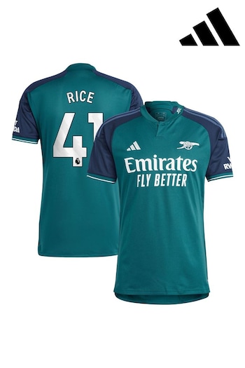 adidas Green Arsenal Third Shirt 2023-24 - Rice 41 (K89451) | £103