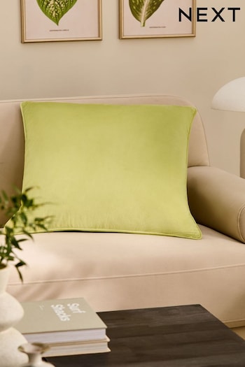 Green 59 x 59cm Matte Velvet Cushion (K89924) | £16