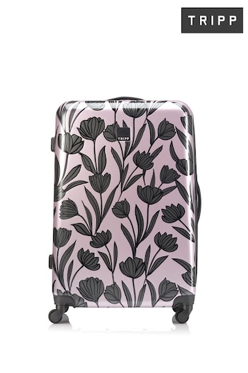Tripp Pink Tulip Large 4 wheel 77cm Soft Suitcase (K90152) | £75