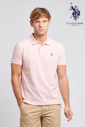 U.S. Polo Lucas Assn. Regular Fit Pique Polo Lucas Shirt (K90238) | £50