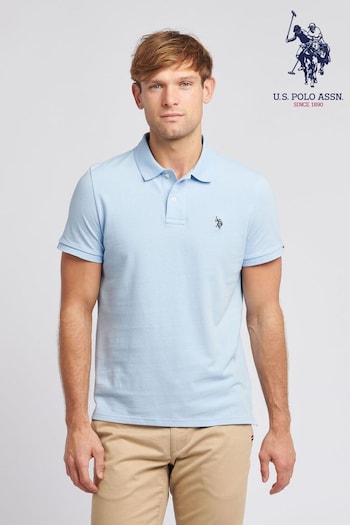 U.S. Polo Charles Assn. Regular Fit Pique Polo Charles Shirt (K90293) | £50