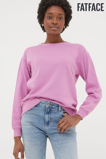 FatFace Pink Georgia Crew Sweatshirt (K90360) | £39.50
