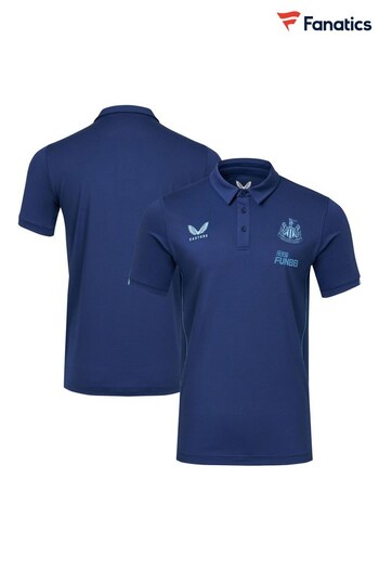 Fanatics Blue Newcastle United Players Travel Polo Shirt (K90408) | £50