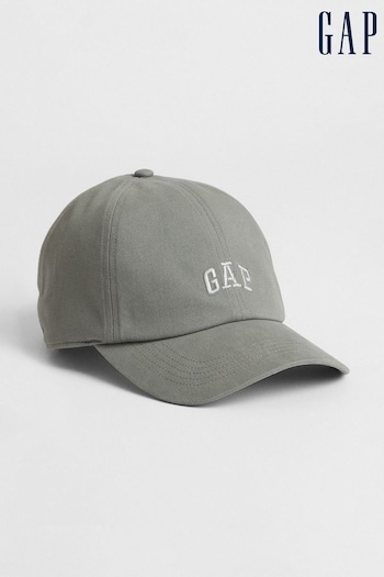 Gap Khaki Green Logo Baseball Hat (K90426) | £15