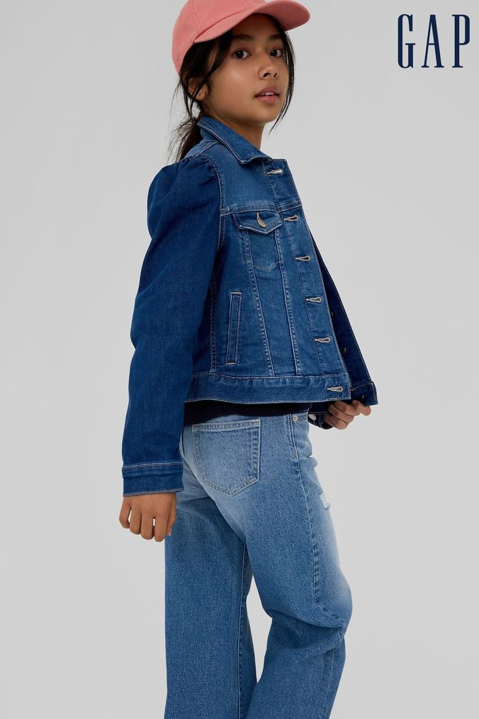 Gap denim sale jacket girls