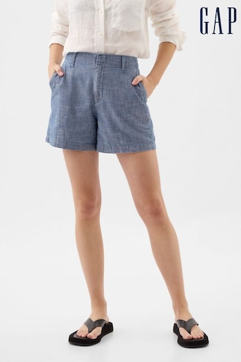 Gap Blue 4" Chino Shorts (K90670) | £30