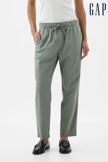 Gap Green Mid Rise Easy Twill Trousers (K90684) | £35