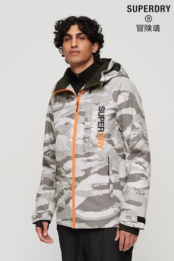 Superdry Grey Ski Freestyle Core Jacket (K90879) | £200
