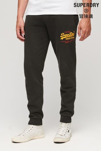 Superdry Green crome Classic Vintage Logo Heritage Joggers (K90915) | £55