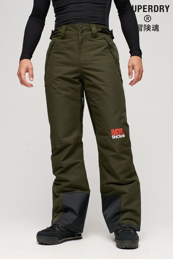 Superdry Green Freestyle Core Ski Trousers (K90937) | £130