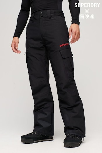 Superdry Black Ski Ultimate Rescue Trousers (K90983) | £175
