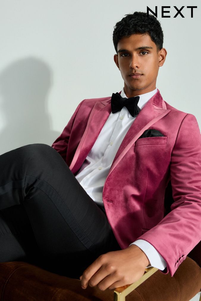 Velvet prom tux clearance
