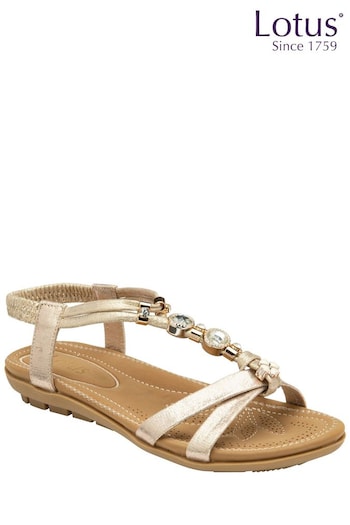 Lotus Silver Casual Open Toe Holiday Sandals (K91309) | £45