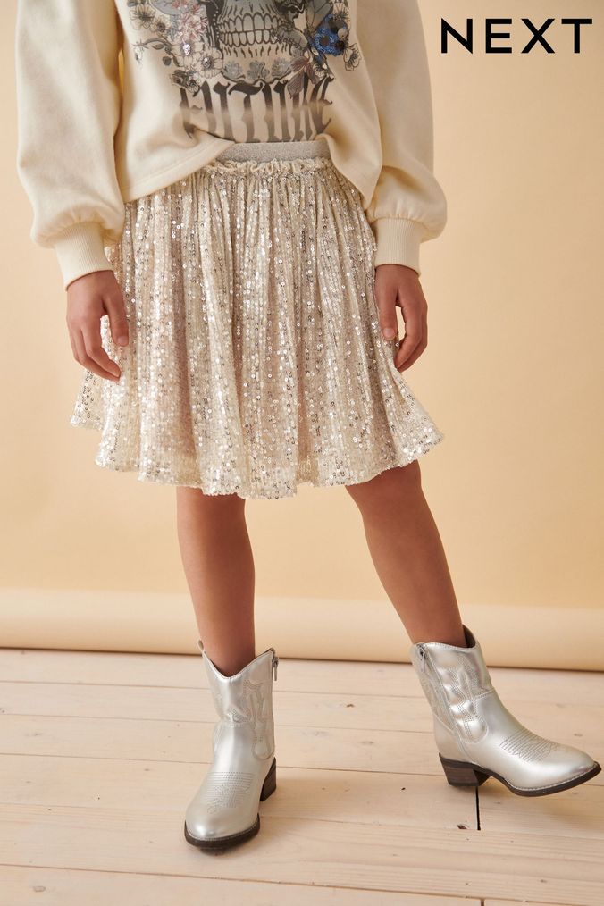 Gold skirt next shop