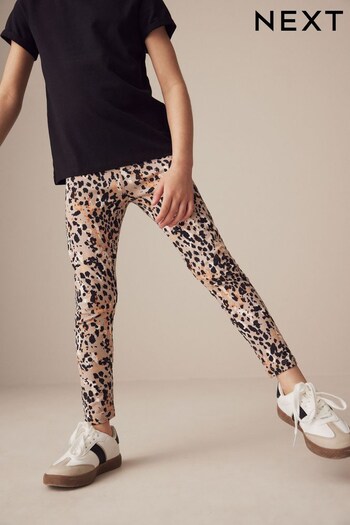 Animal Abstract Animal Print Leggings (3-16yrs) (K91359) | £5 - £10