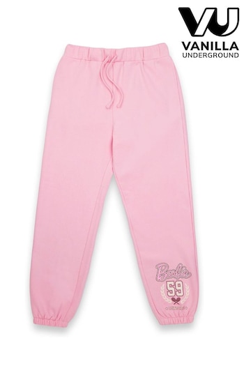 Vanilla Underground Pink Barbie Ladies Licensed Joggers (K91492) | £26