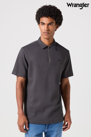 Wrangler Rugby 1/4 Zip Polo perfect Shirt (K91533) | £40