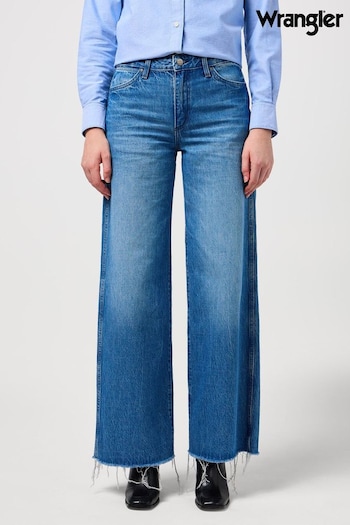 Wrangler World Wide Wide Leg Fit Jeans (K91541) | £90