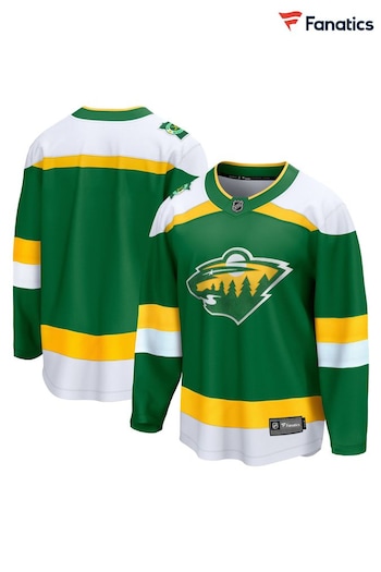 Fanatics Green NHL Minnesota Wild Replica Alternate Breakaway Jersey (K91644) | £105