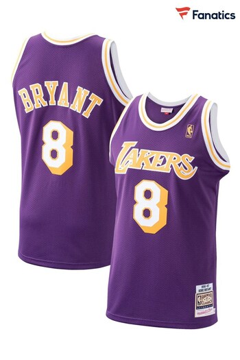 Fanatics Purple NBA Los Angeles Lakers Kobe Bryant 1996 Authentic Jersey (K91651) | £245