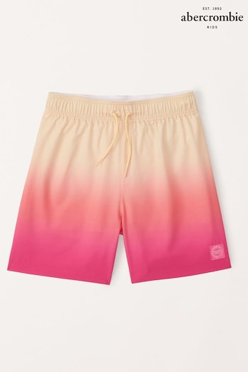 Abercrombie & Fitch Pink Ombre Swim Shorts (K91687) | £39