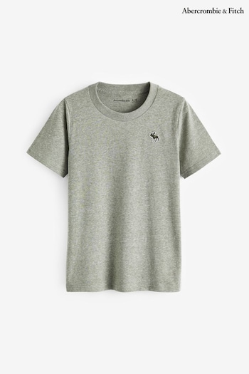 Abercrombie & Fitch Plain Small Logo T-Shirt (K91691) | £13