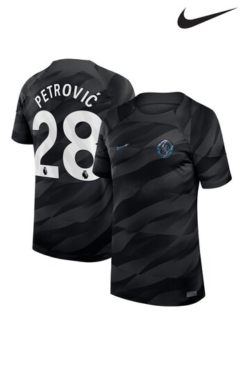 Nike Black Chelsea Goalkeeper Stadium Shirt 2023-24 (K91911) | £75