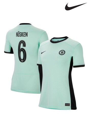 Nike Green Chelsea Third Stadium Shirt 2023-24 (K91942) | £95