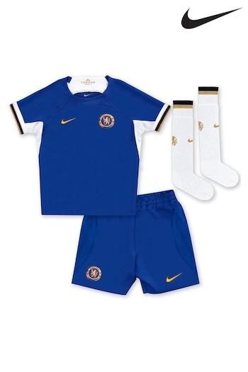 Nike Blue Chelsea Home Stadium Kit 2023-24 (K91950) | £70