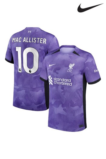 Nike Purple Liverpool Third Stadium Shirt 2023-24 (K91963) | £75