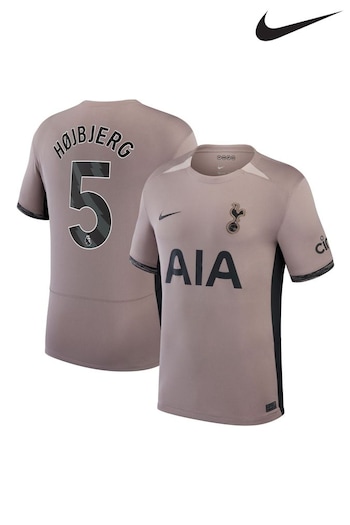 Nike Light Grey Tottenham Hotspur Third Stadium Shirt 2023-24 (K91990) | £75