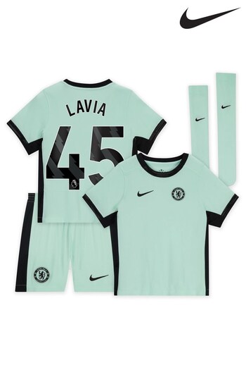 Nike silhouettes Green Chelsea Third Stadium Kit Shirt 2023-24 (K91999) | £70