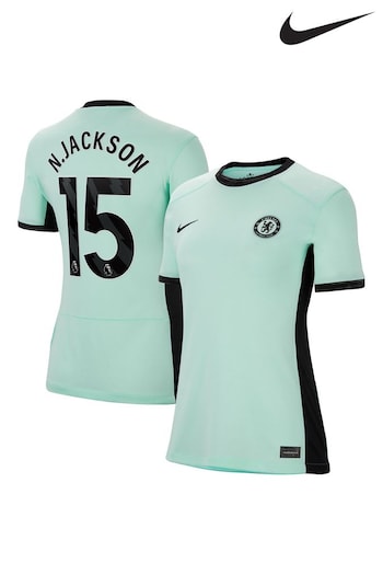 Nike Green Chelsea Third Stadium Shirt 2023-24 Womens (K92023) | £98