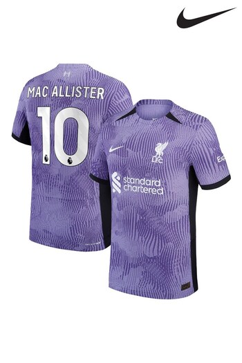 Nike Purple Dri-Fit Liverpool Third Adv Match Shirt 2023-24 (K92024) | £140