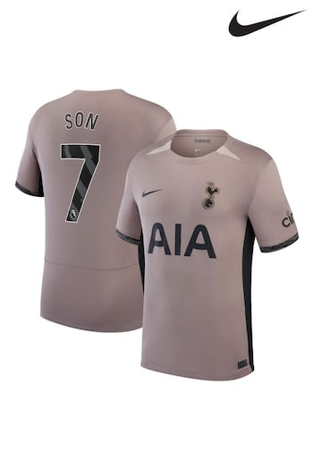 Nike Grey Tottenham Hotspur Third Stadium Shirt 2023-24 (K92042) | £75